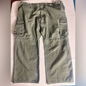 Boy Scouts Of America Switchback Convertible Cargo Pants Mens Large 46x30 Hiking